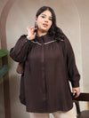 Plus Size Swarovski Embellished Tunic