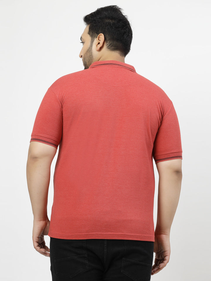 Polo Collar Pure Cotton Pocket Cotton T-shirt