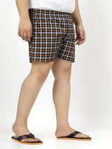 Checked Pure Cotton Boxers