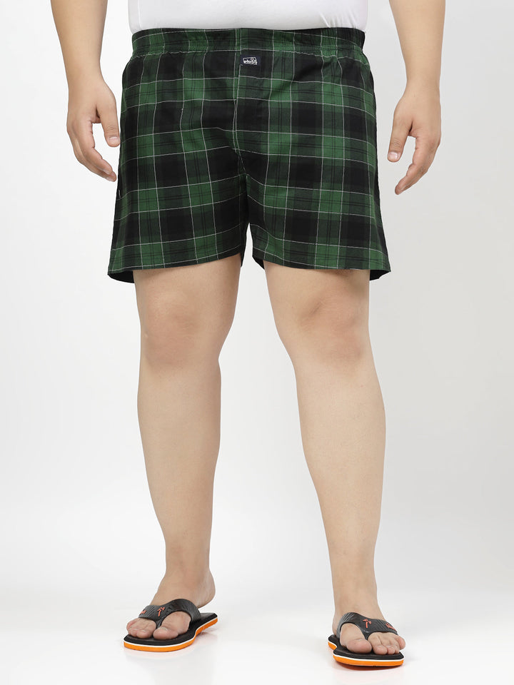 Checked Pure Cotton Boxers