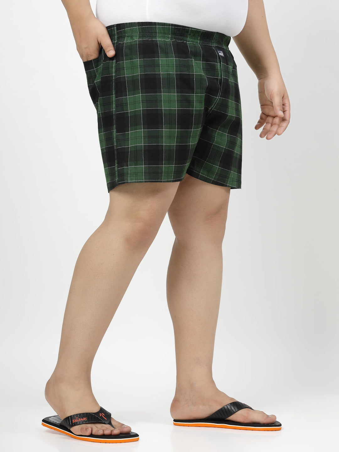 Checked Pure Cotton Boxers