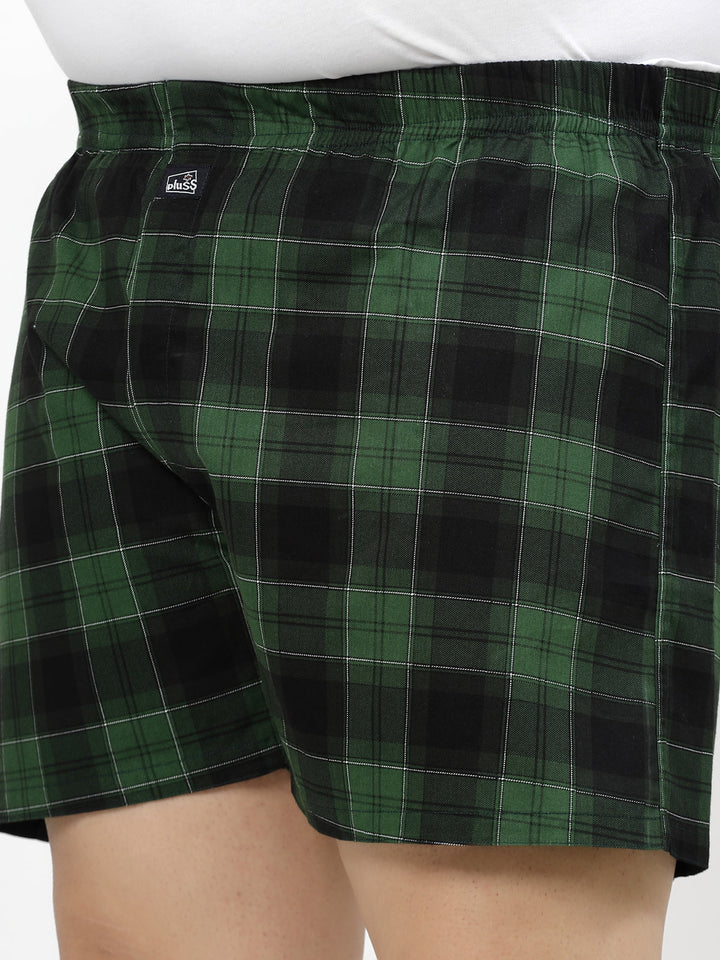 Checked Pure Cotton Boxers