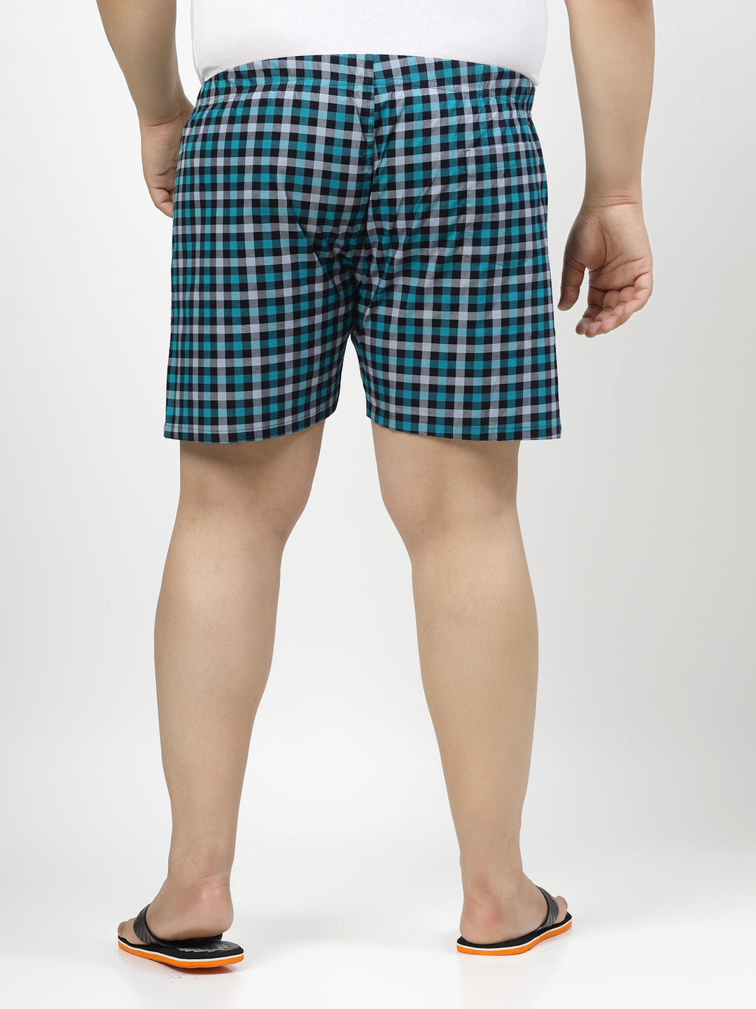 Checked Cotton Boxers