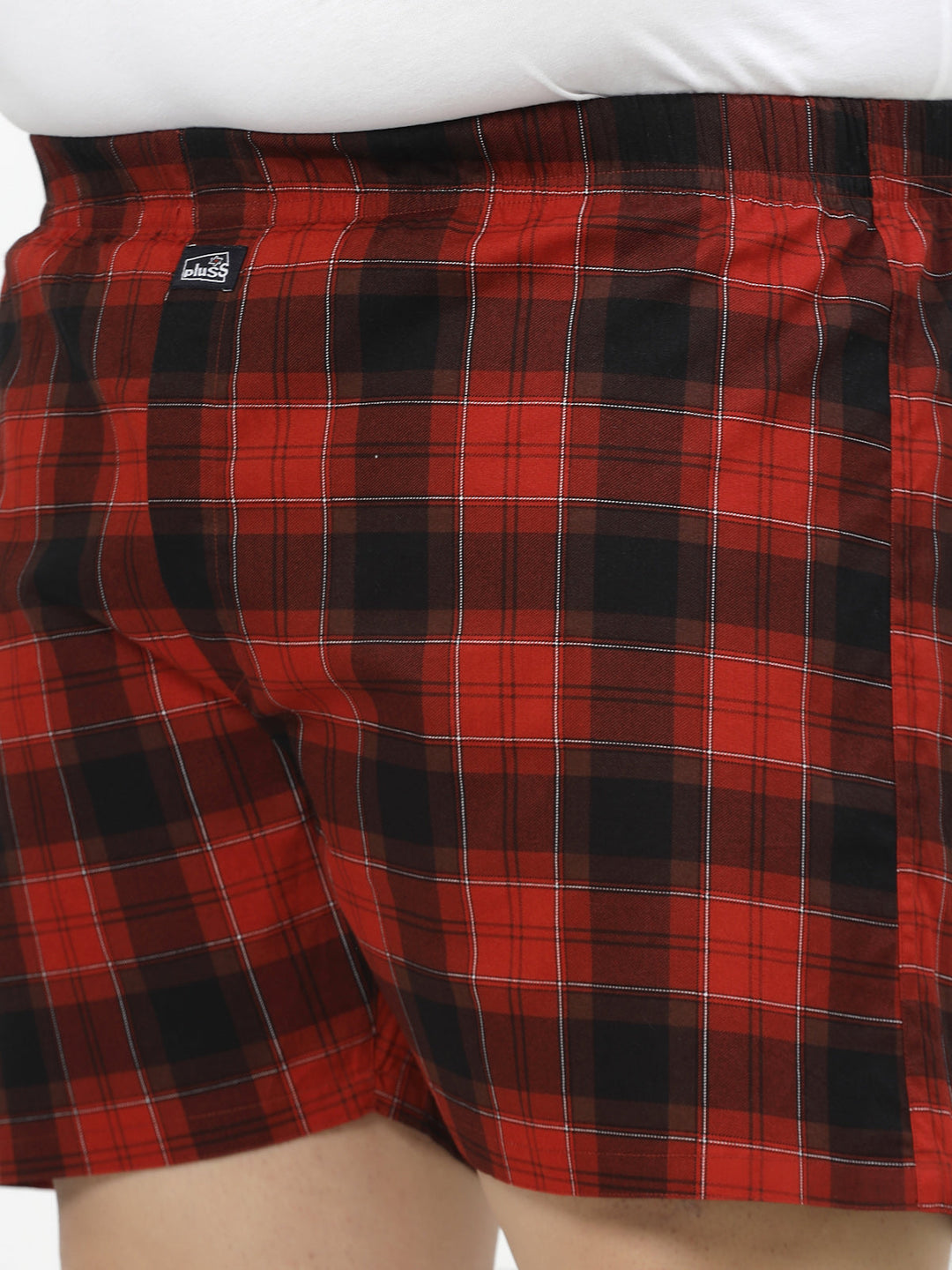 Pure Cotton Checked Boxers