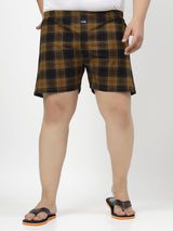 Pure Cotton Checked Boxers