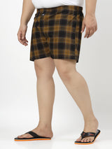 Pure Cotton Checked Boxers