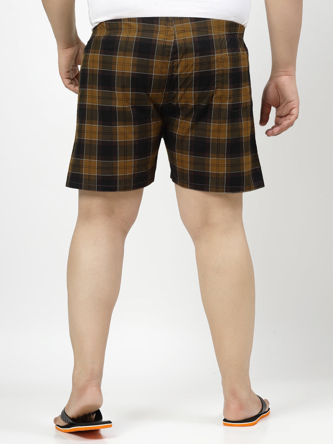 Pure Cotton Checked Boxers