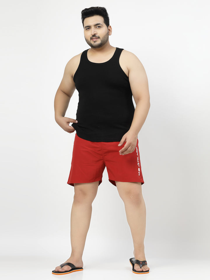 Men Mid Rise Regular Fit Shorts