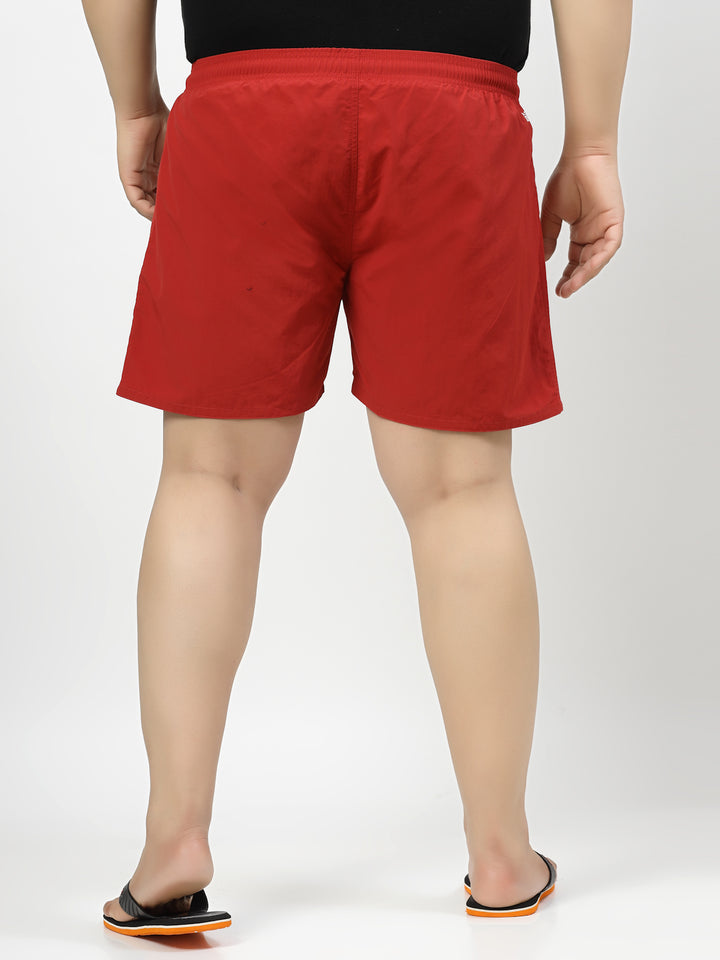 Men Mid Rise Regular Fit Shorts