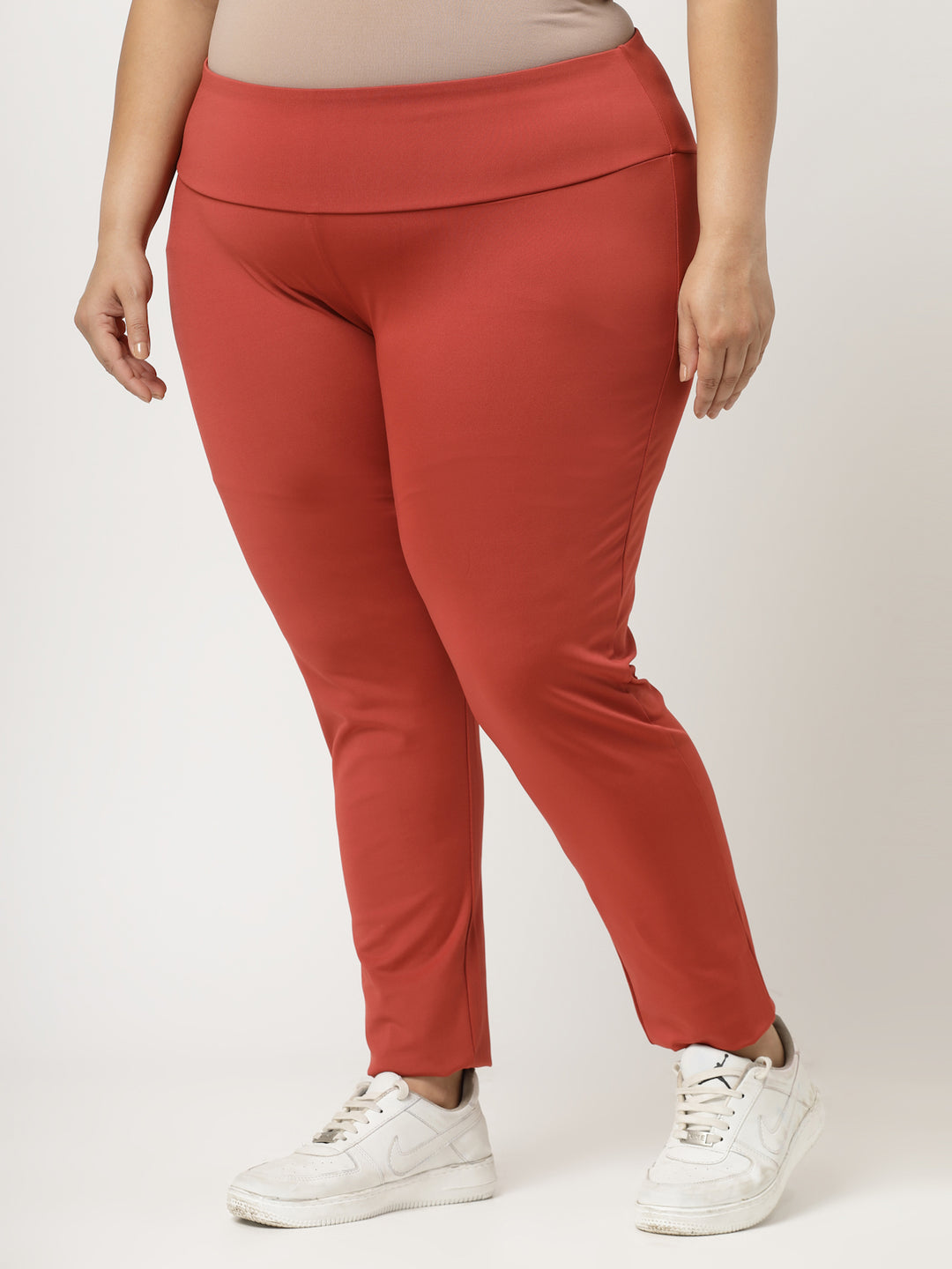 Women Ankle-Length Plus size Gym Tights