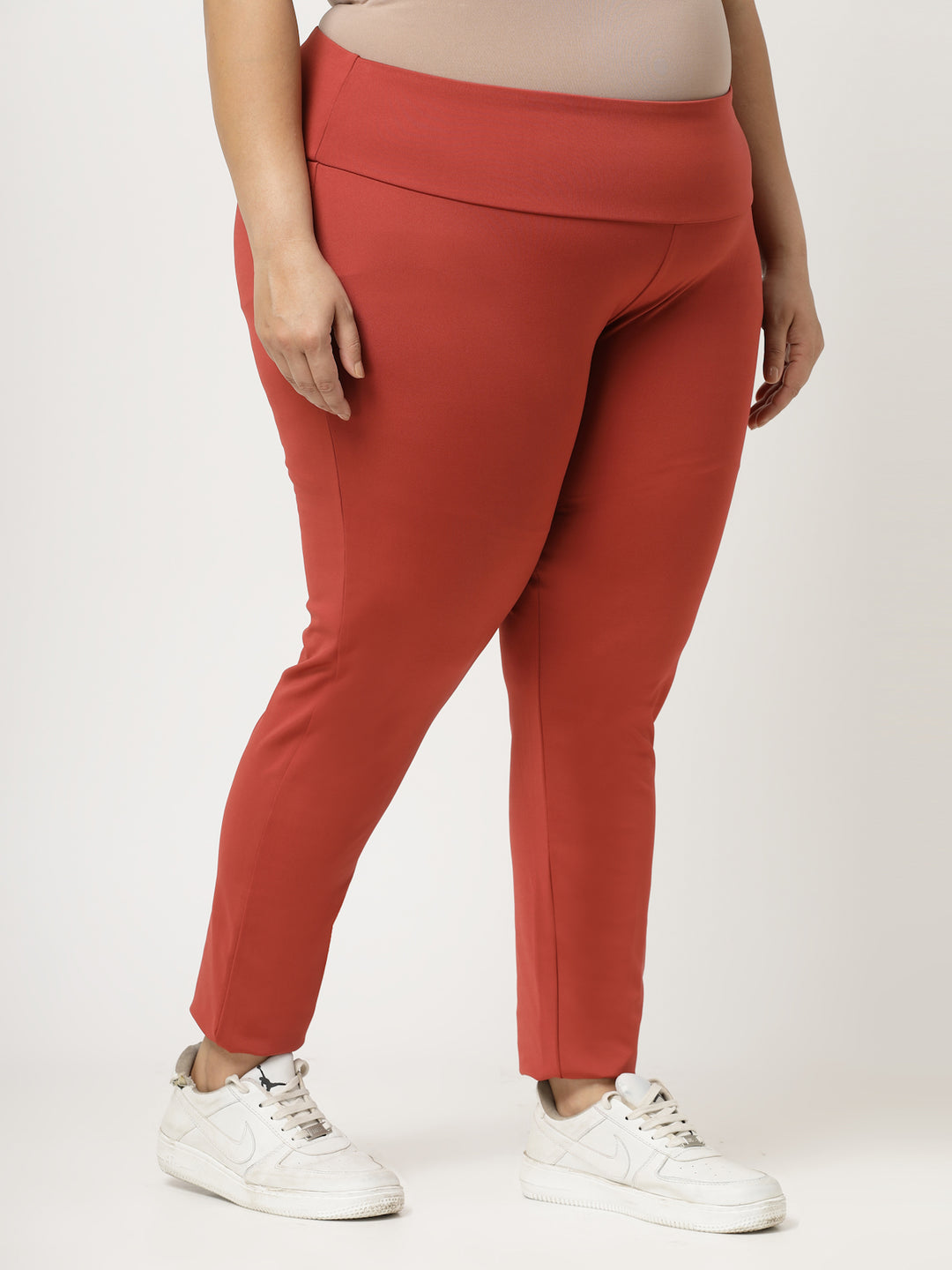 Women Ankle-Length Plus size Gym Tights