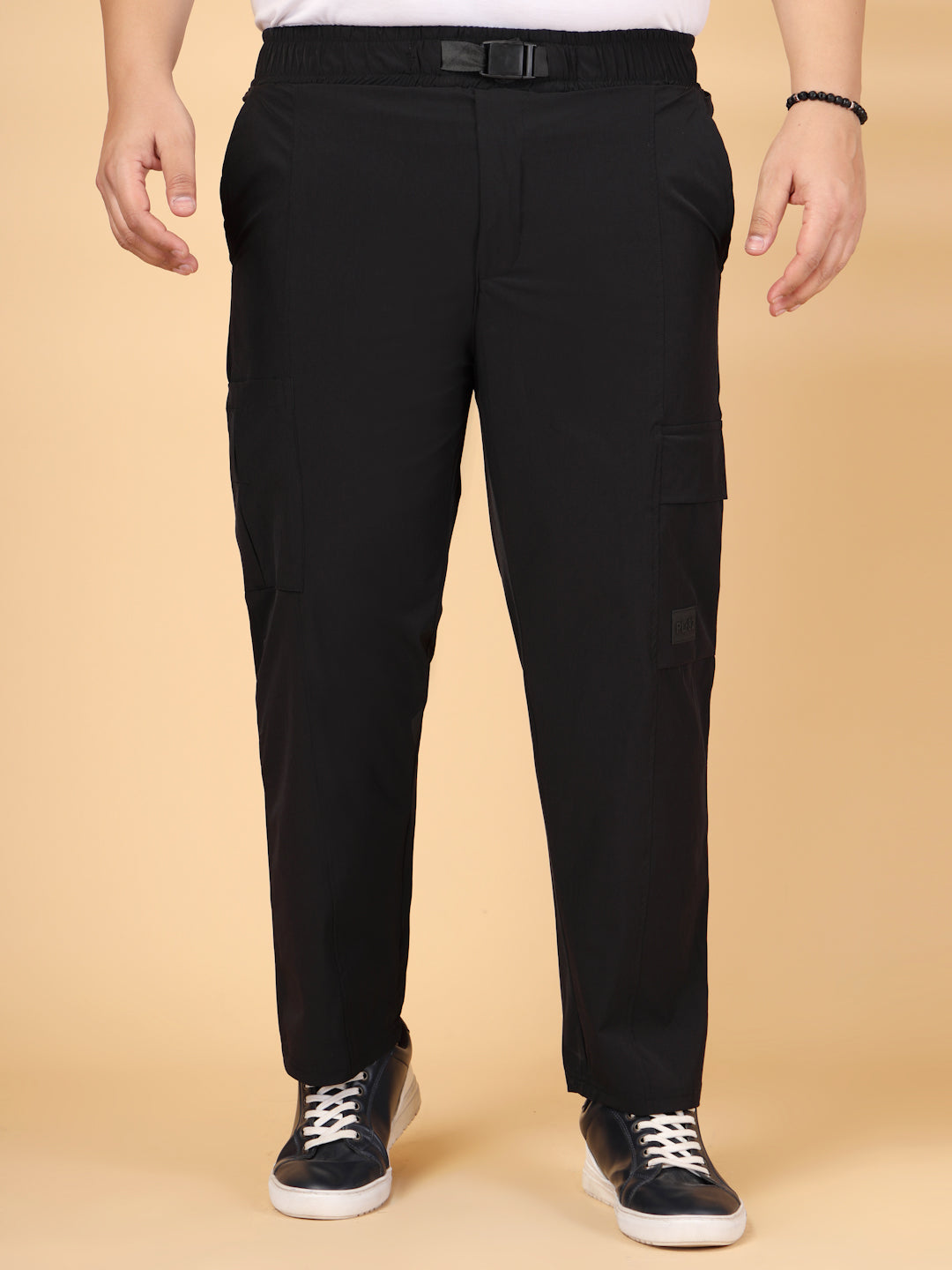 Plus Size Nylon Street Cargo & Weightless Jogger