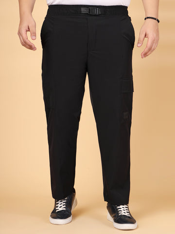 Plus Size Nylon Street Cargo & Weightless Jogger
