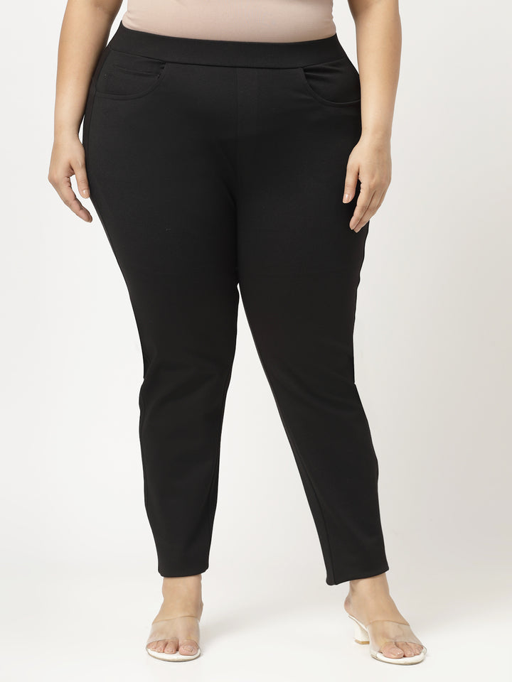 Plus Size Women Regular Fit Jeggings