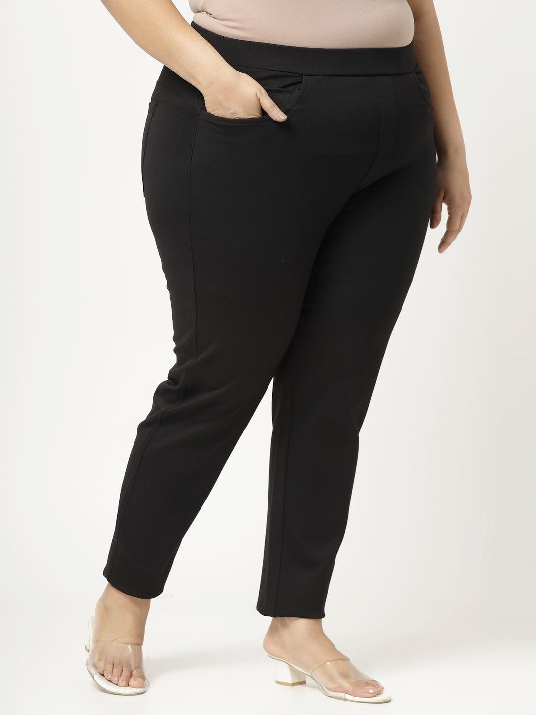 Plus Size Women Regular Fit Jeggings