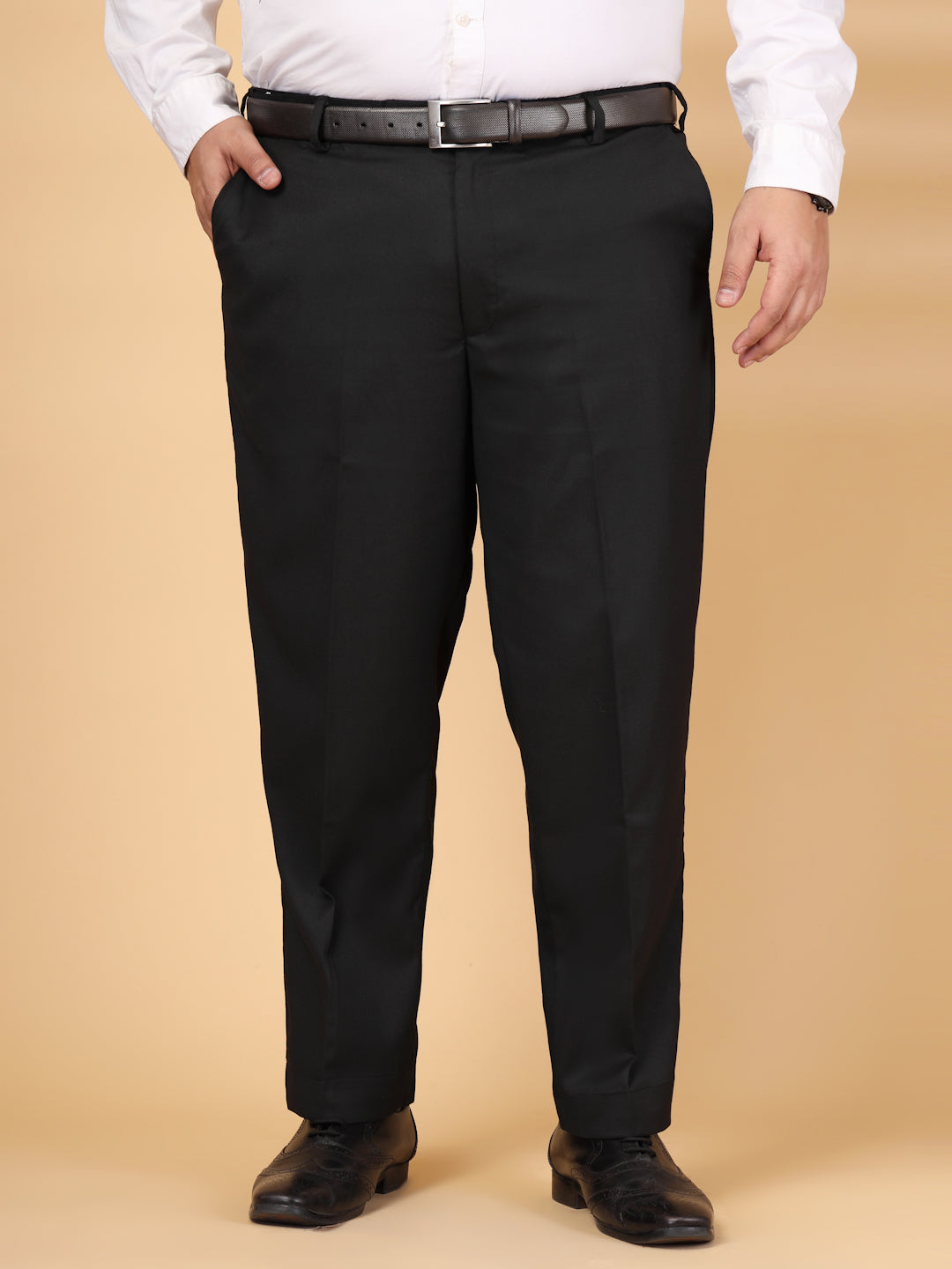 Plus Size Magic Formal Trouser With Extra Comfort