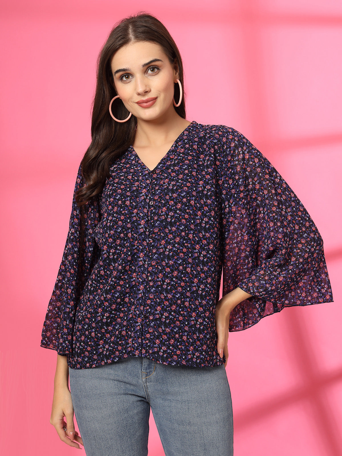 Women Floral Printed Top