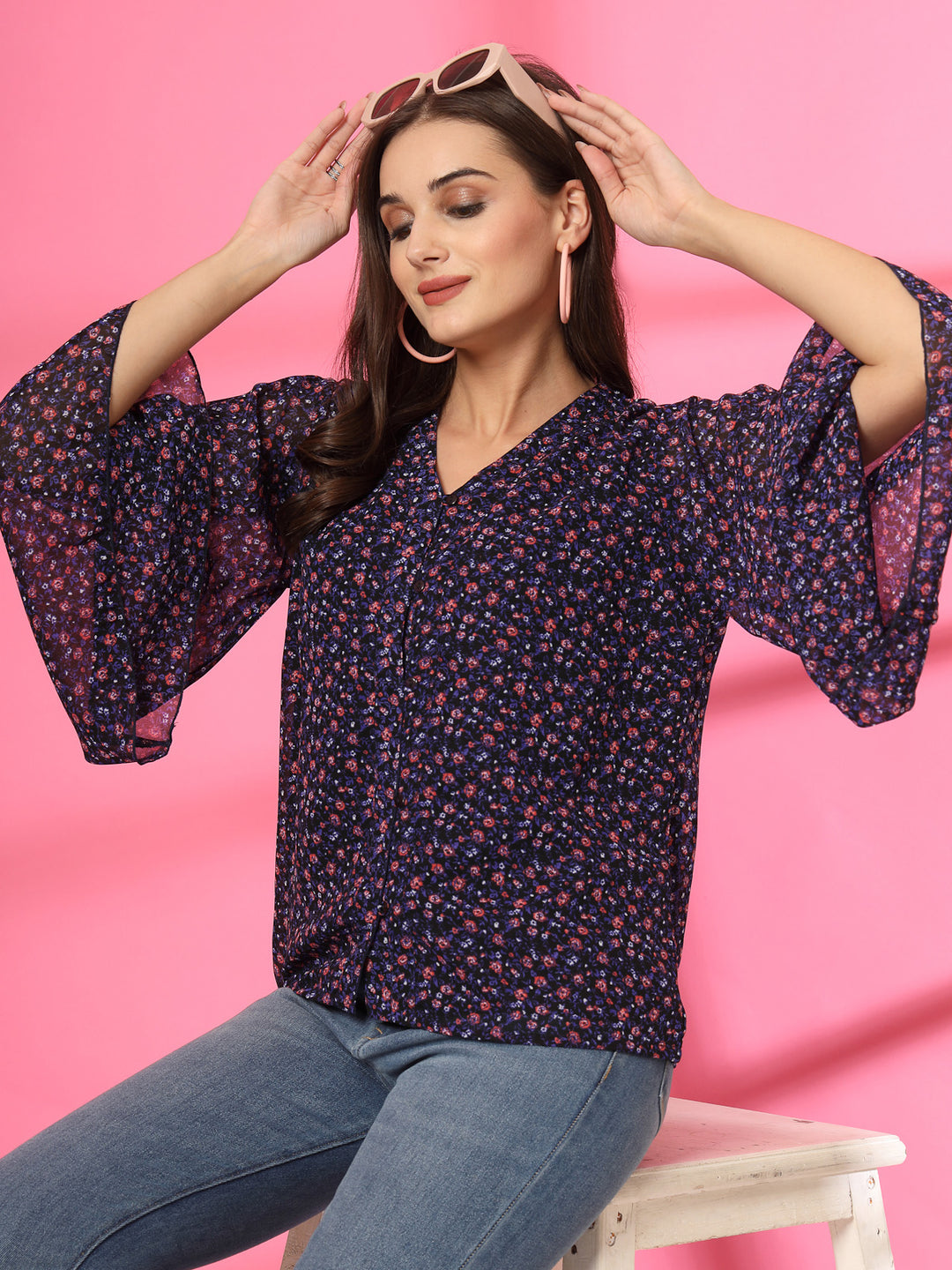 Women Floral Printed Top