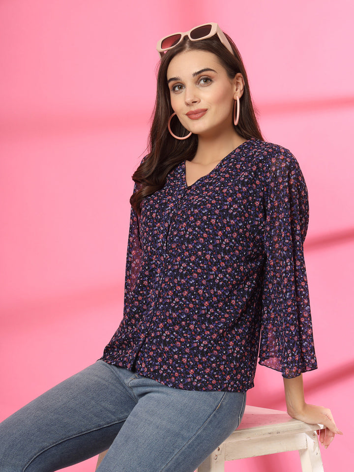 Women Floral Printed Top