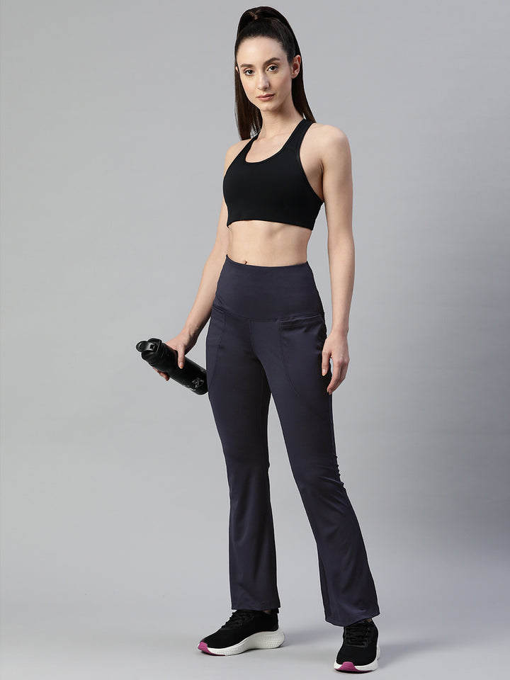 Women Solid Regular Fit Track Pants