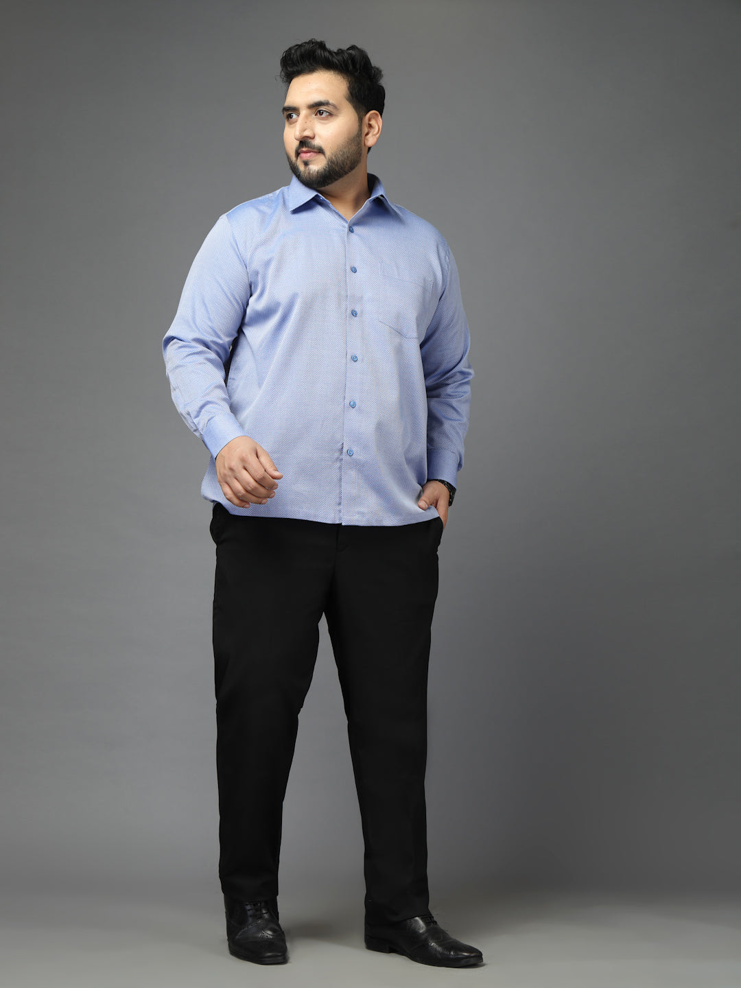 Plus Size Men Classic Formal Shirt