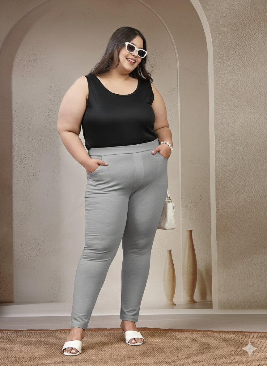 Plus Size Women Regular Fit Jeggings