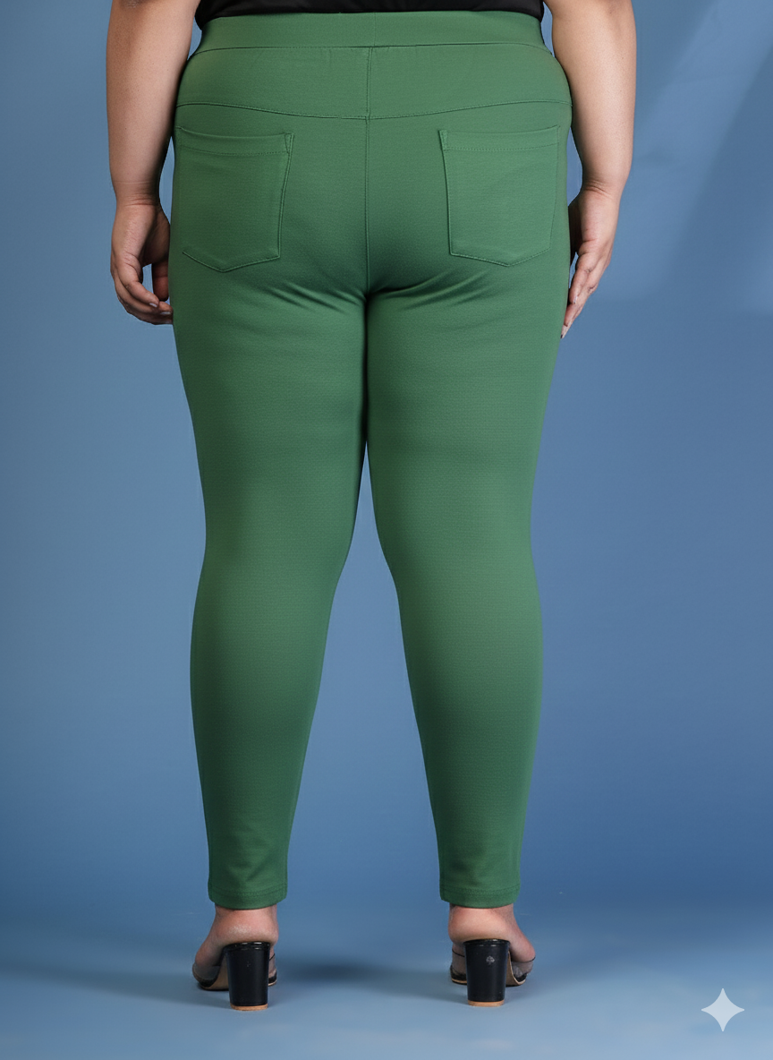 Plus Size Women Regular Fit Jeggings