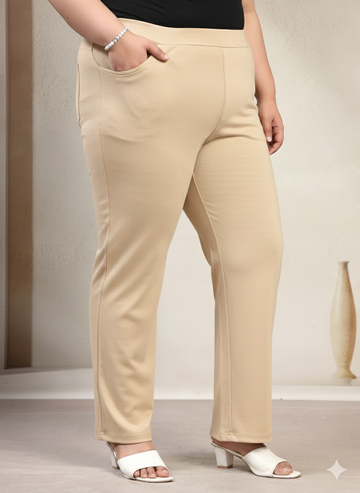 Plus Size Regular Fit Slip-On Jeggings