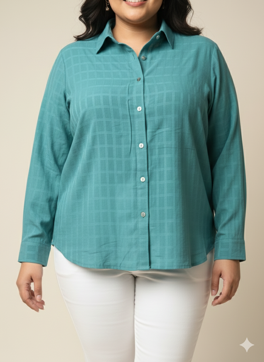 Plus Size Women Casual Shirt