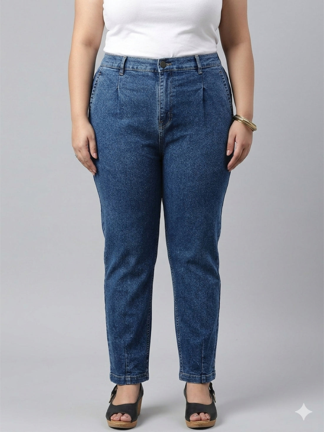 Plus Size Women Stretchable Jeans