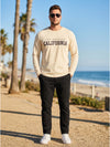Plus Size Men Pure Cotton Solid Long Sleeves Casual T-shirt