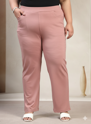 Plus Size Regular Fit Slip-On Jeggings