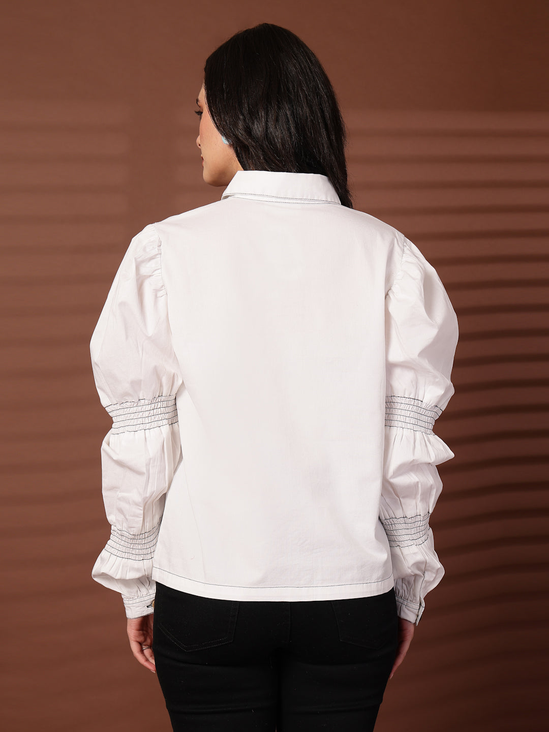 Women Opaque Casual Shirt