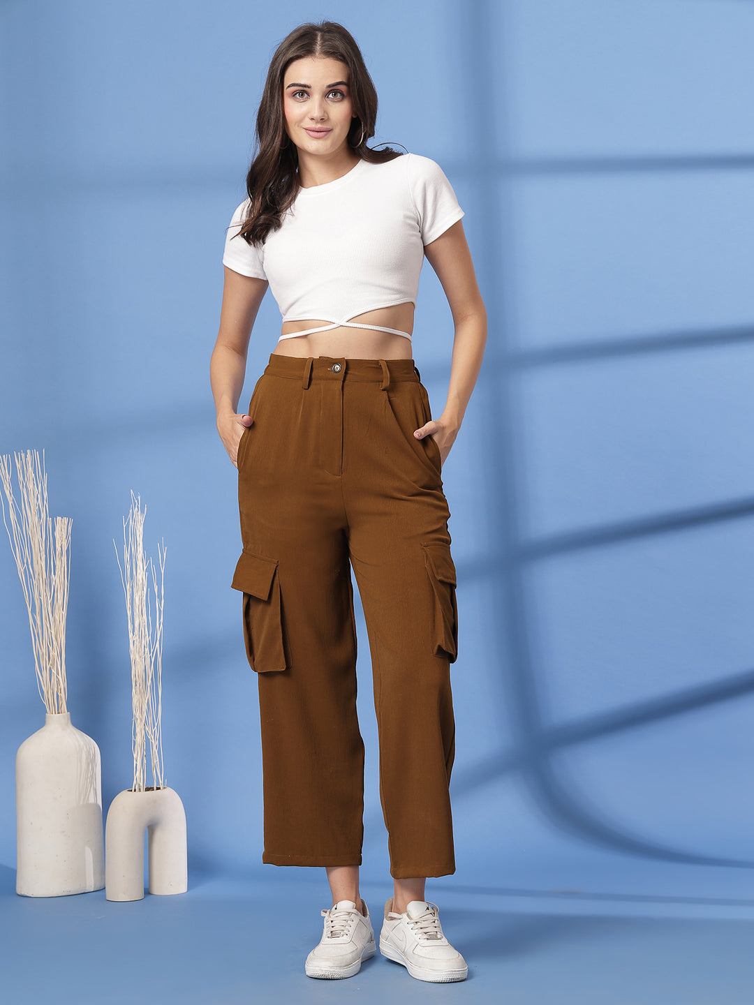 Women Pleated Trousers