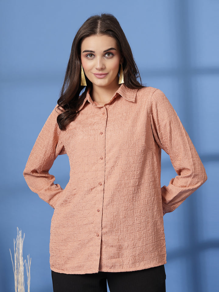 Women Opaque Casual Shirt