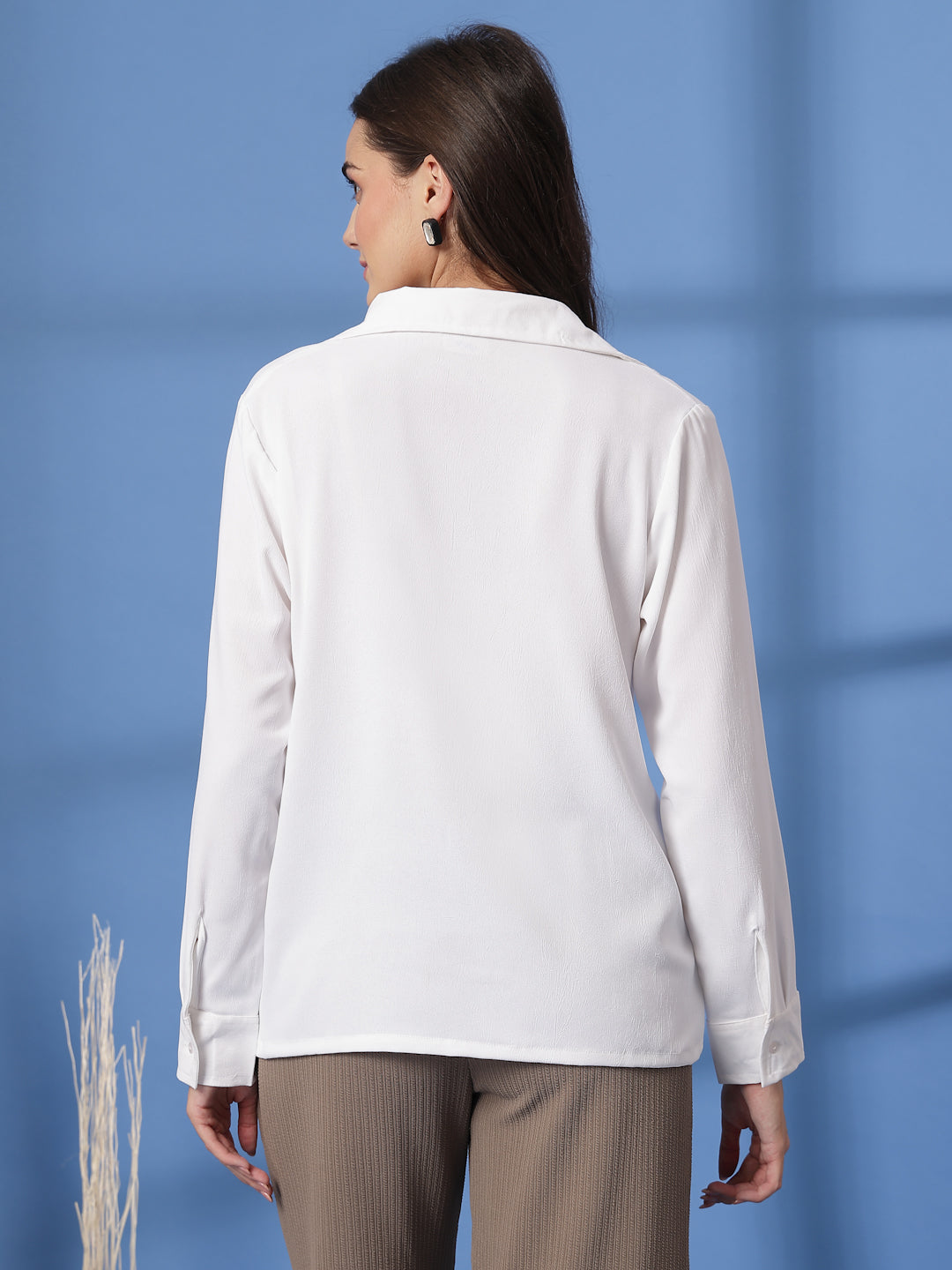 Women Opaque Casual Shirt