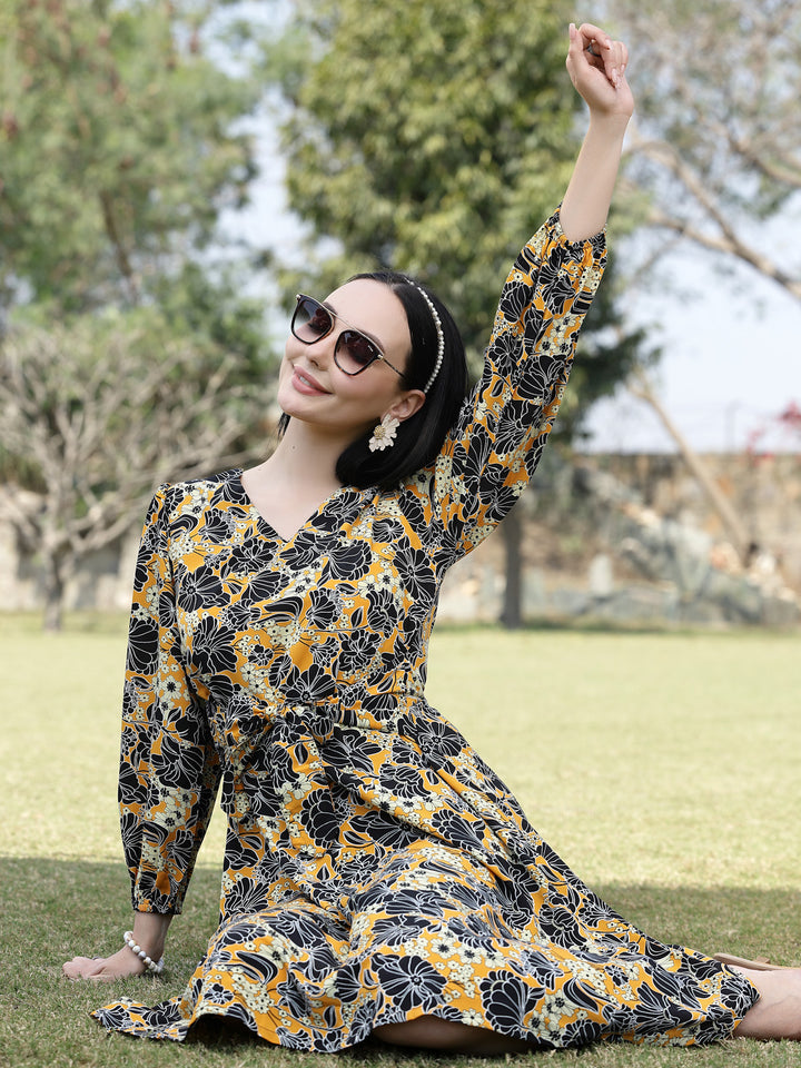 Floral Print Dress