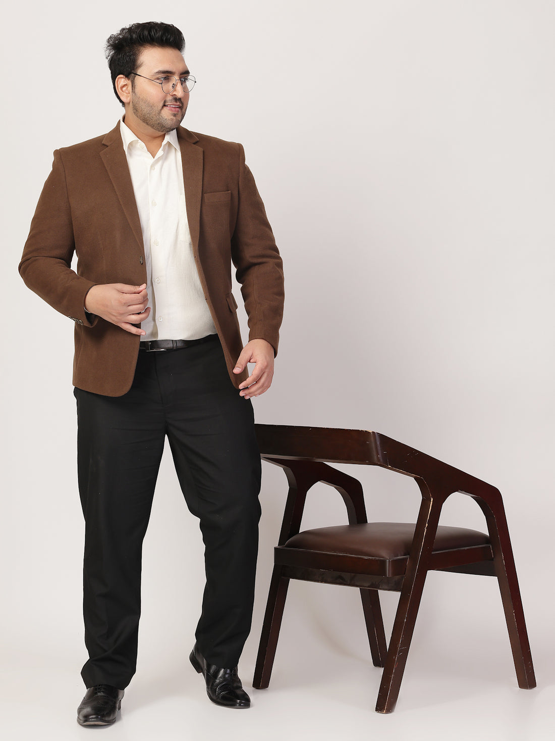 Cotton Slim-Fit Cotton Single-Breasted Blazer