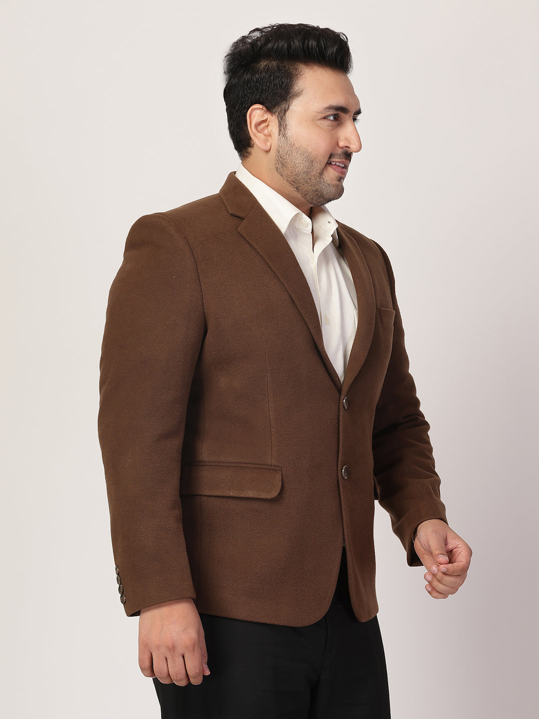 Cotton Slim-Fit Cotton Single-Breasted Blazer