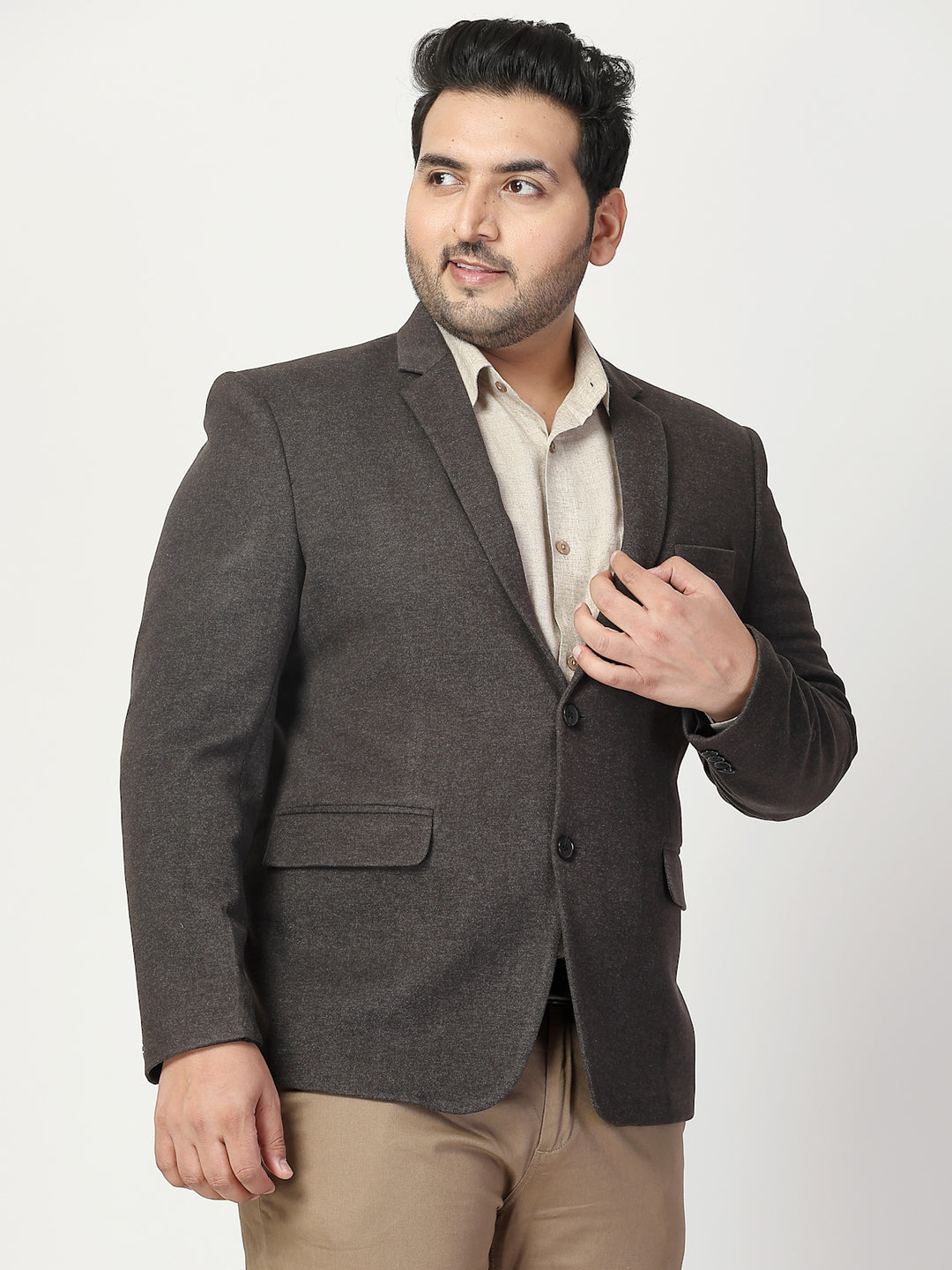 Single-Breasted Smart Casual Blazer