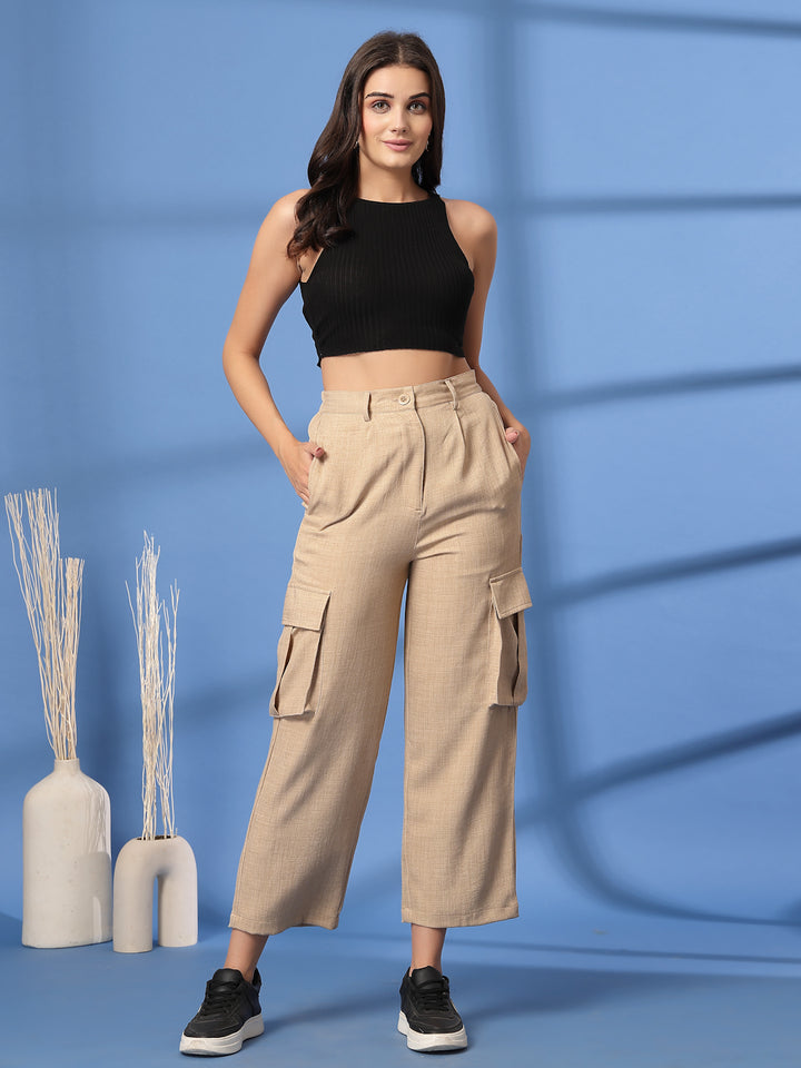 Women Pleated Trousers