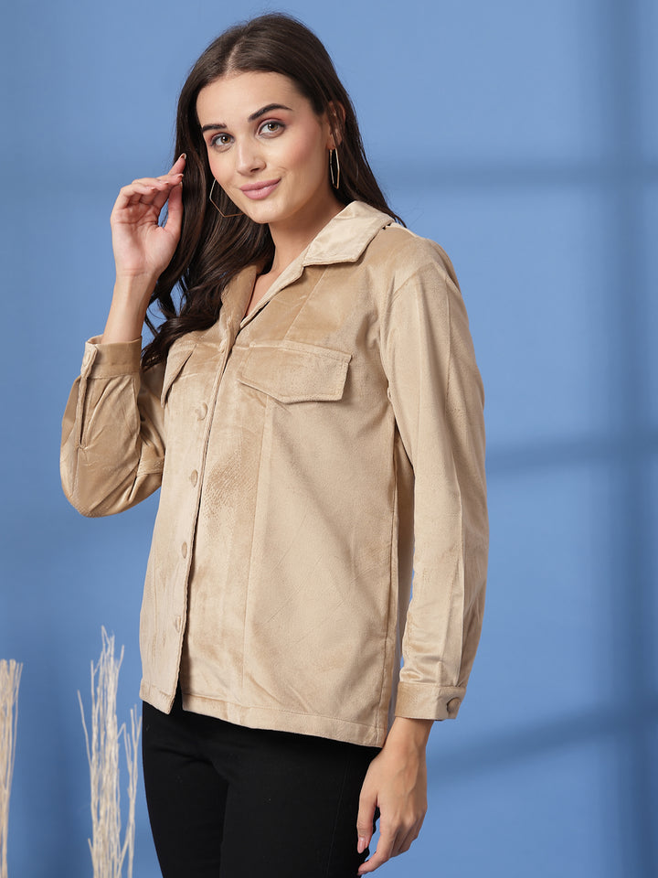 Women Open Front Jacket