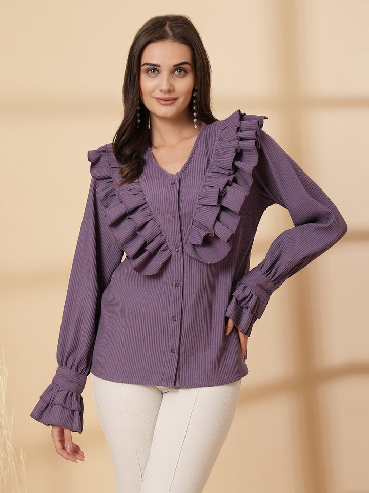 Women Opaque Casual Shirt