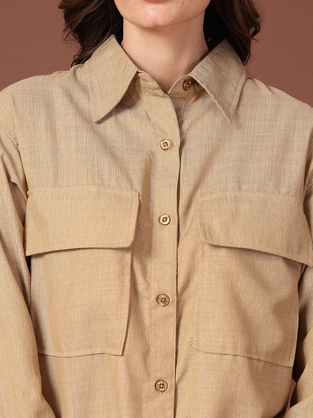 Women Opaque Casual Shirt