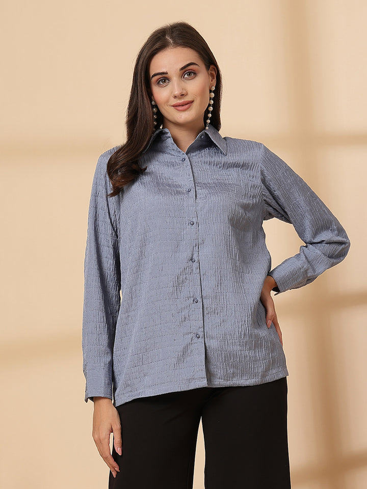 Women Opaque Casual Shirt