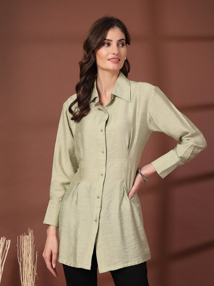 Women Standard Opaque Casual Shirt