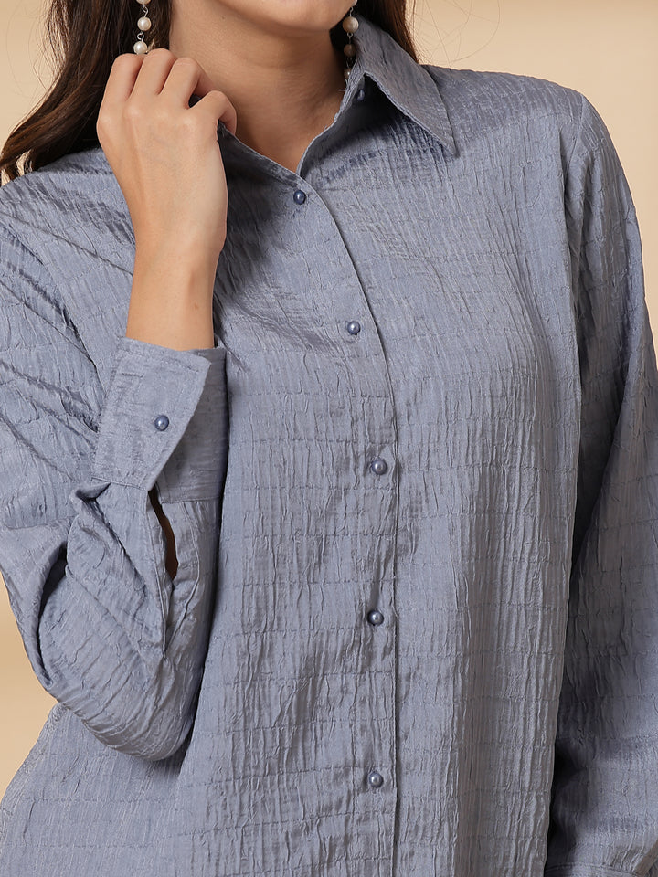 Women Opaque Casual Shirt