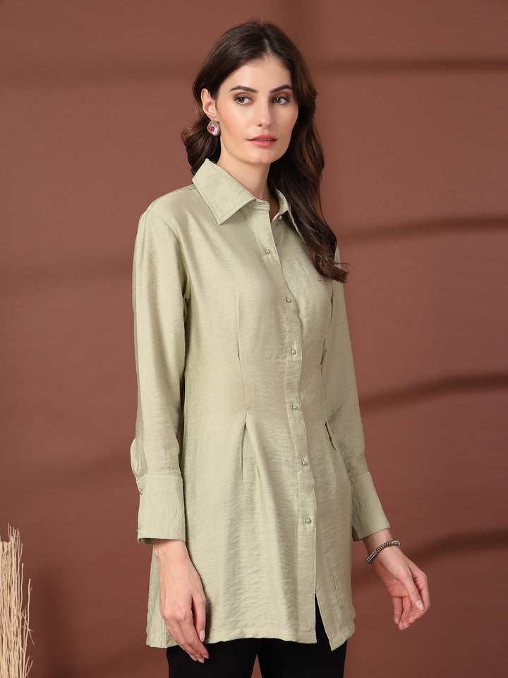 Women Standard Opaque Casual Shirt