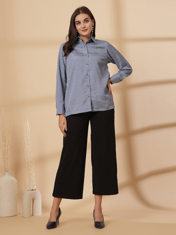 Women Opaque Casual Shirt