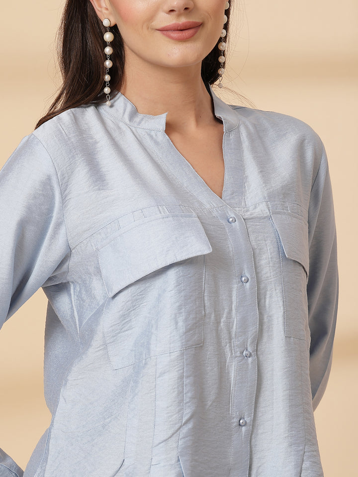 Women Opaque Casual Shirt